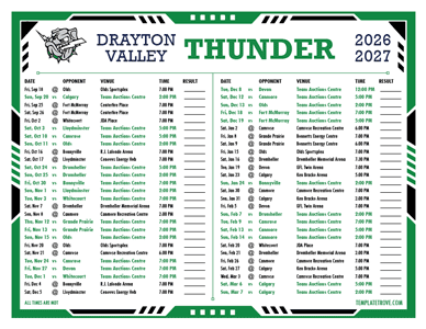 2026-2027 AJHL Schedules